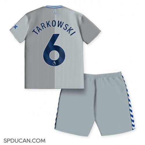 Dječji Nogometni Dres Everton James Tarkowski #6 Rezervni 2023-24 Kratak Rukav (+ Kratke hlače)